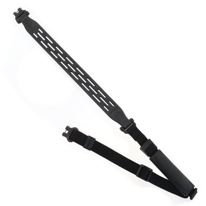 Limbsaver  Kodiak-Air Rifle Sling Narrow, ADJ Grip, QD Swivels - Black/Camo