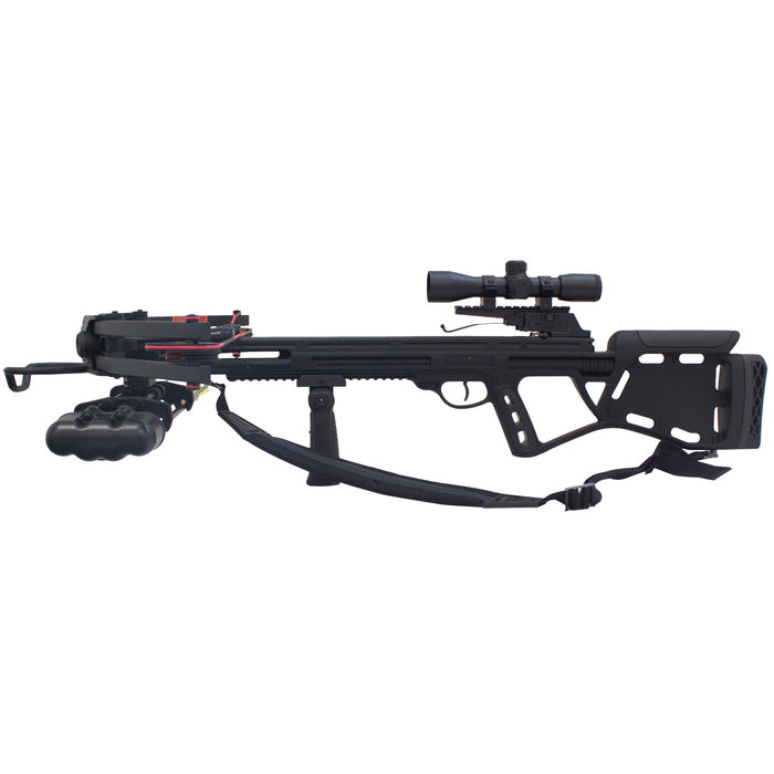 SAS Crusher 150lbs Tactical Crossbow 4x32 Scope Package Deer Hunting Bow Deer
