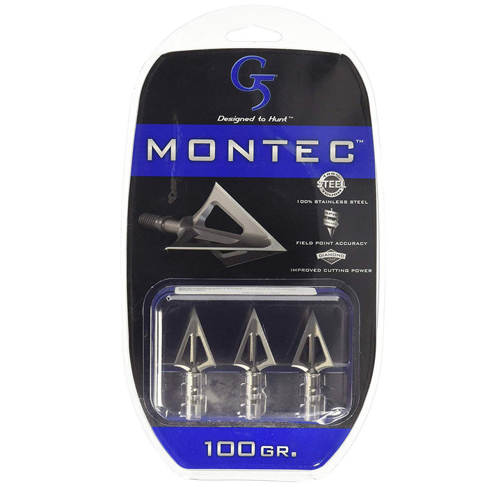 G5 Outdoors Montec Fixed Broadheads