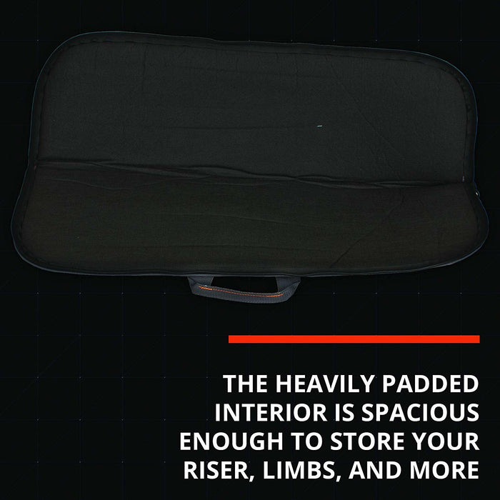 30-06 Shadow Takedown Recurve Case w/Limb Sleeves Black Take Down Bag