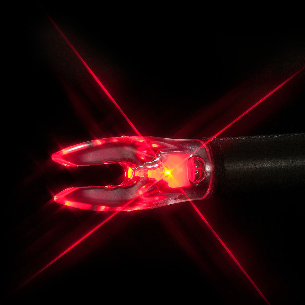 SAS Fit Universal Size Green Lighted Arrow Archery Nocks, 3 Pack