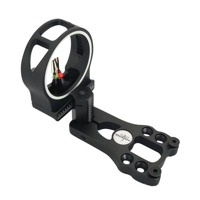 SAS 3-Pin 029 Fiber Optics Bow Sight for Compound Recurve Bow Archery Target