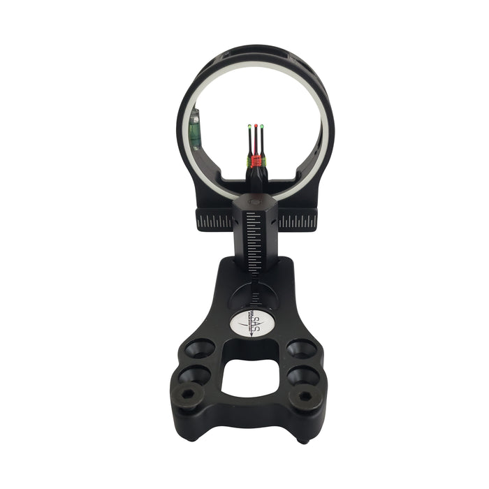 SAS 3-Pin 029 Fiber Optics Bow Sight for Compound Recurve Bow Archery Target