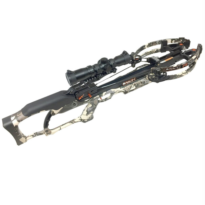 Ravin R10 Crossbow Package R014 400 FPS w/ Soft Case, Arrows Scope Quiver Black