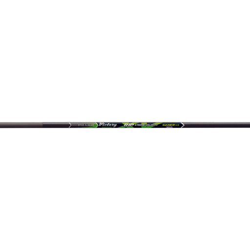 Victory Archery Victory Rip XV Gamer Shafts 200/250/300/350/400 Black - 12/Pack