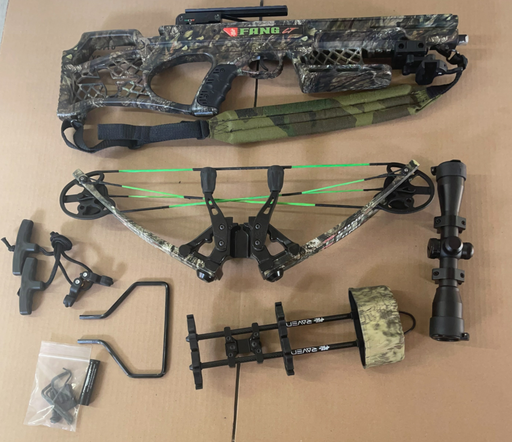 PSE Fang LT Compound Crossbow Package with 4x32 MR Scope - Used