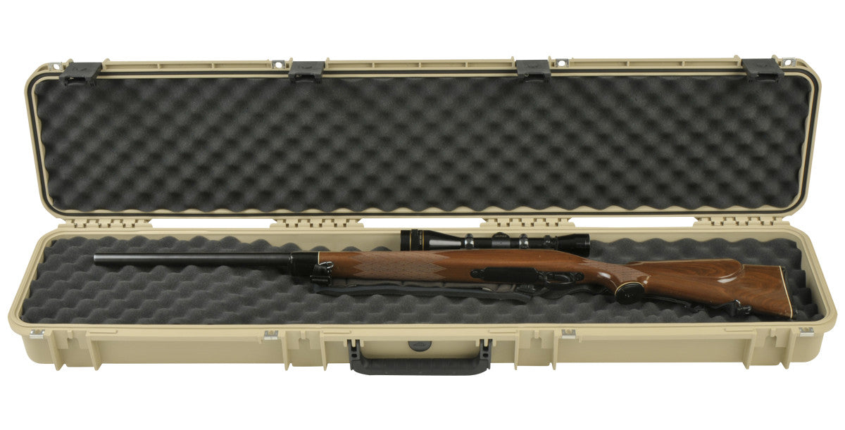 SKB iSeries Single Rifle Case with Convolute Foam - Tan