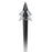 Slick Trick Magnum Fixed 4-Blade Broadheads Bow Crossbow 1-1/8" 125/100gr 4/Pack
