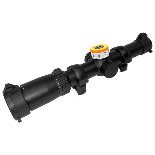 Ravin 1-8x24 Adjustable Turret Scope Red & Green Illumination - Black