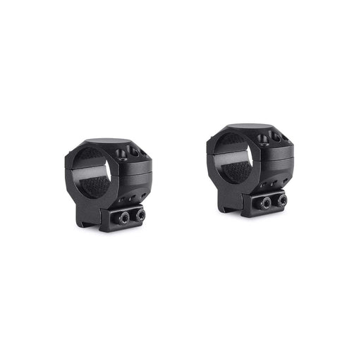 Hawke Tactical Ring Mount 9-11mm Medium/High/Extra High w/ Nut 1"/30mm 2Pc-Black