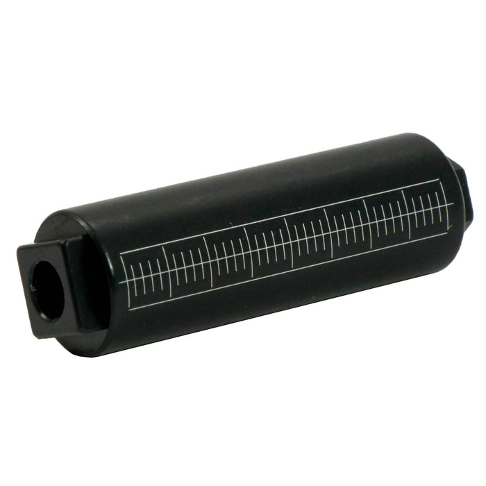 Tru Ball Axcel Scope Barrel Hex/Square-End Threaded #10-32 - Black