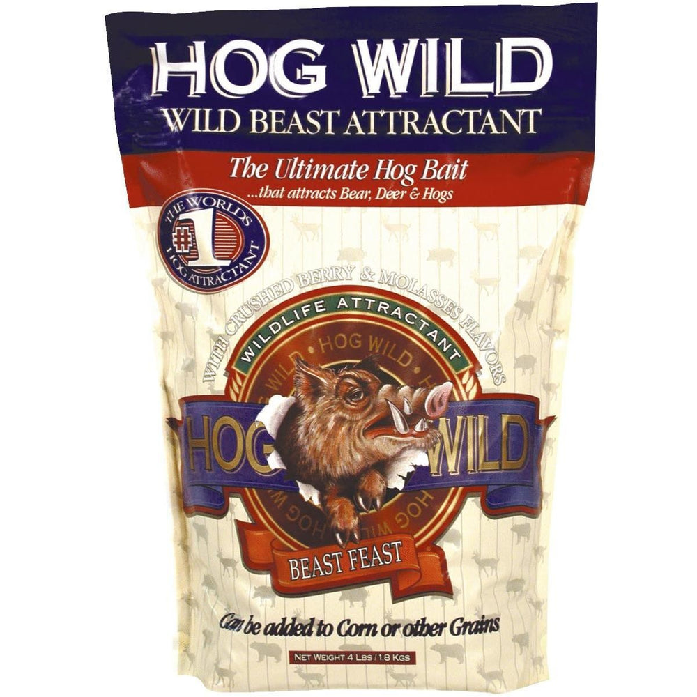 Evolved 34094 Hog Wild Evo Wild Beast Attractant, Berries, Molasses Flavor -4Lbs