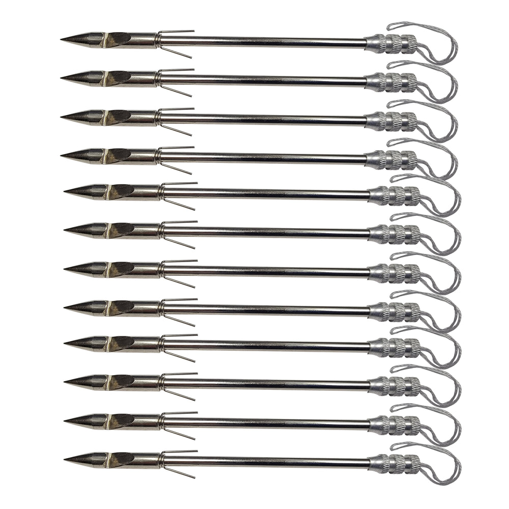 SAS Bowfishing Bolts for Pistol Crossbows - 12/pack, 6"