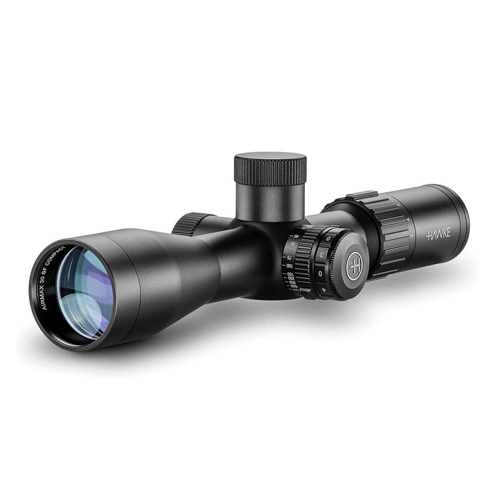 Hawke Airmax 30 SF Compact Riflescope 3-12x40 AMX IR Black - Open Box