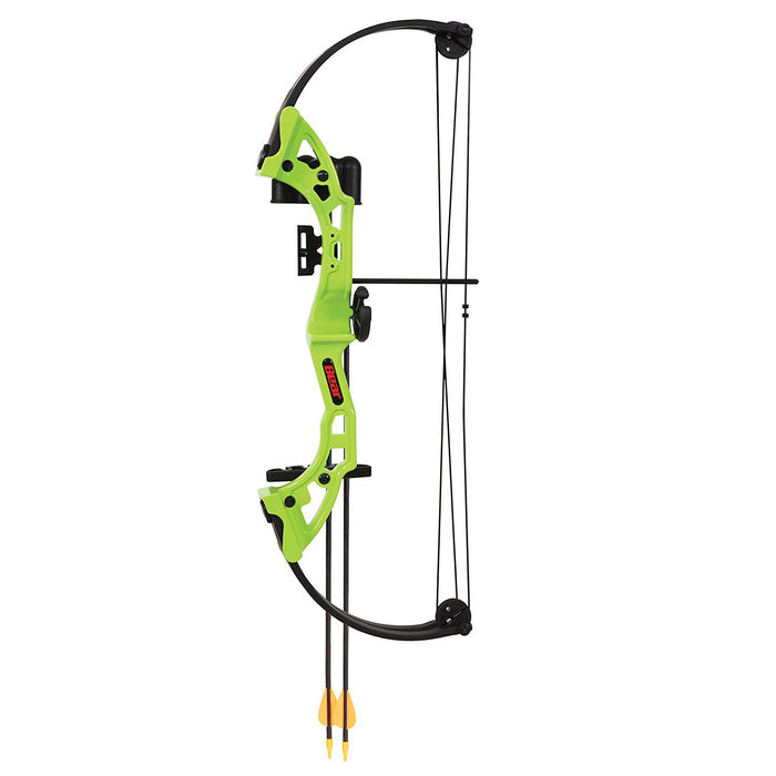 Bear Archery Brave Right Hand Youth Bow Set Green Color - Used