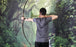 SAS Pioneer Traditional Wood Long Bow Hunting Archery Adult RH/LH - Open Box