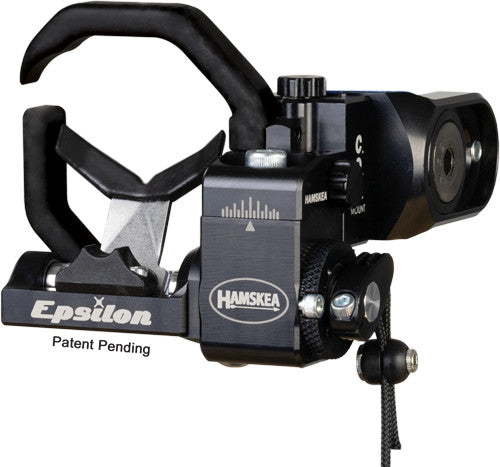 Hamskea Epsilon Arrow Rest with Universal/Mathews Bracket Black - LH or RH