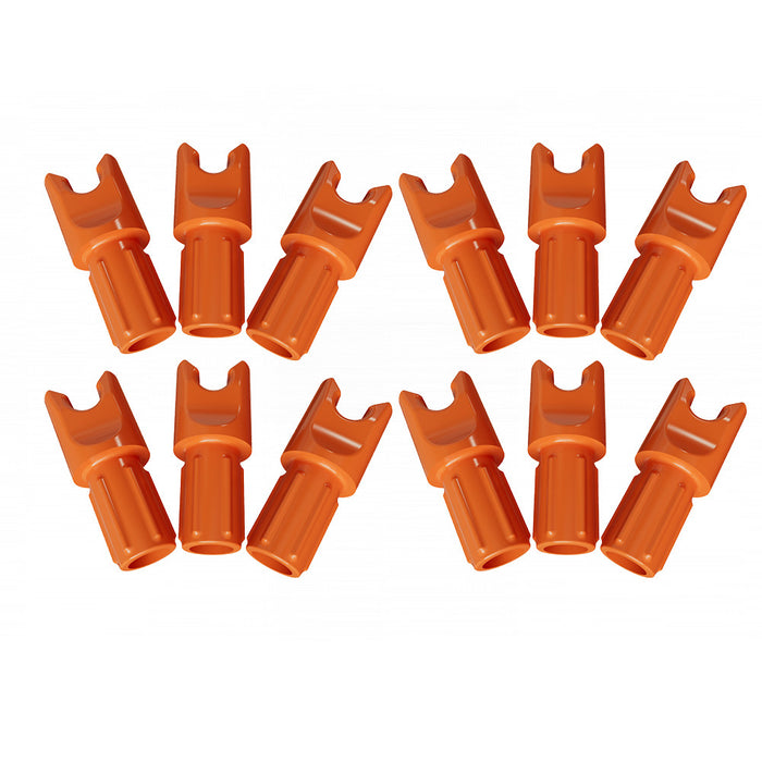 Ravin R500 Series Replacement Nocks Orange Color - 12/Pack