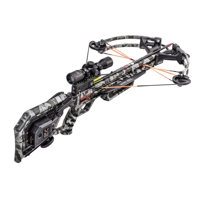 Wicked Ridge Invader 400 Crossbow Package with ACUdraw Peak Camo - Used