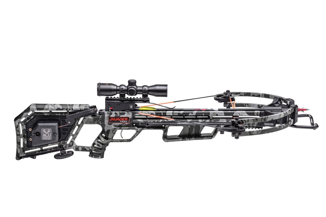 Wicked Ridge Invader 400 Crossbow Package with ACUdraw Peak Camo - Used