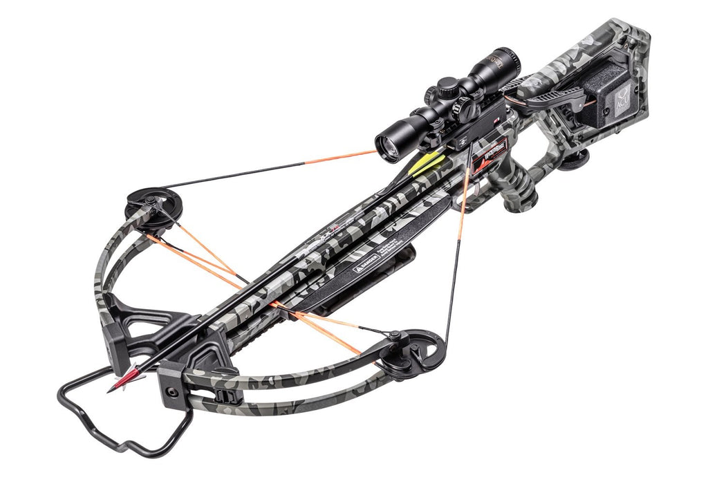 Wicked Ridge Invader 400 Crossbow Package with ACUdraw Peak Camo - Used