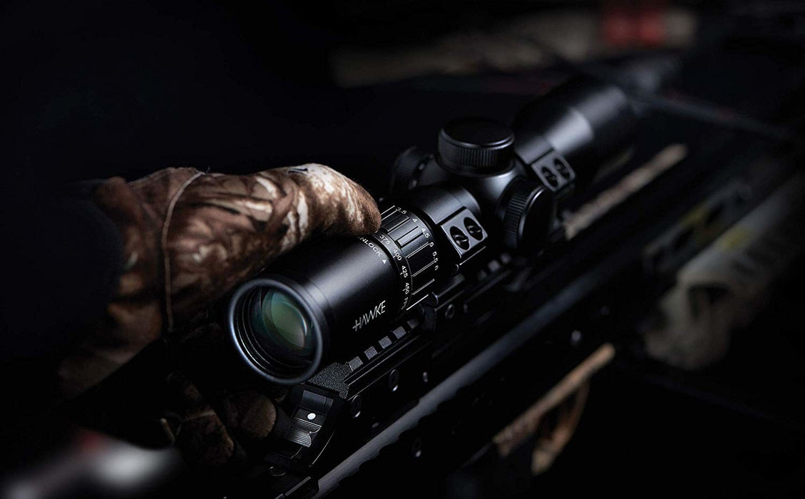 Hawke XB30 Compact Crossbow Scope 30mm 2-8x36 SR Reticle Black - Used