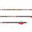 SAS Maxima Red Contour SD Arrows .203” ID 400 Fletched - 6/Pack