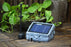 ASC Solar Stone Water Pump Kit with Battery and LED Ring Light - Used