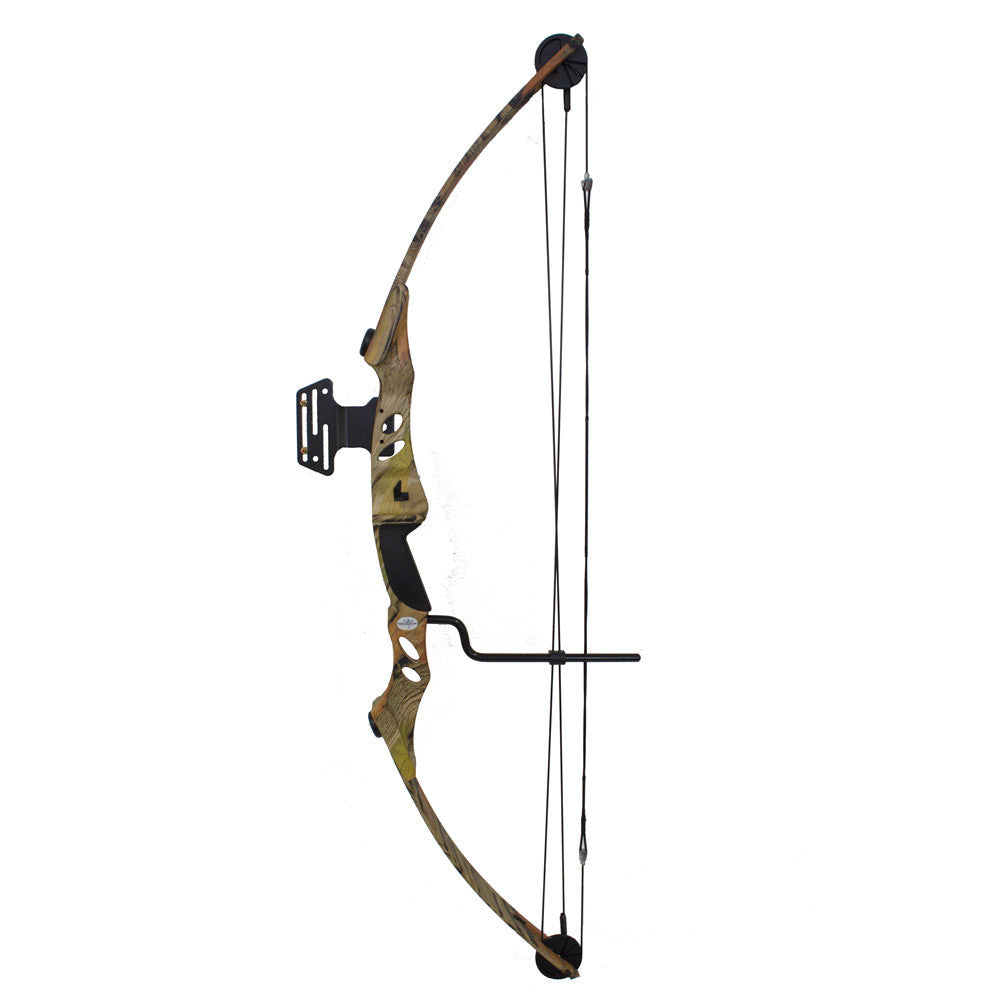 Siege SAS 55 lb 29'' Compound Bow w/ 5-Spot Paper Target - Open Box