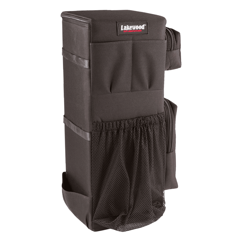 Lakewood Ice Pak Ice Fishing Storage 10” L x 10” W x 26” H - Black/Green/Gray