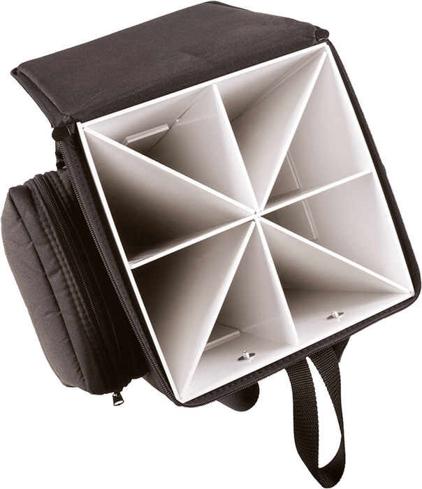 Lakewood Ice Pak Ice Fishing Storage 10” L x 10” W x 26” H - Black/Green/Gray