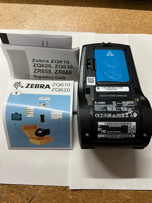 Zebra® ZQ610 Monochrome (Black and White) Direct Thermal Printer