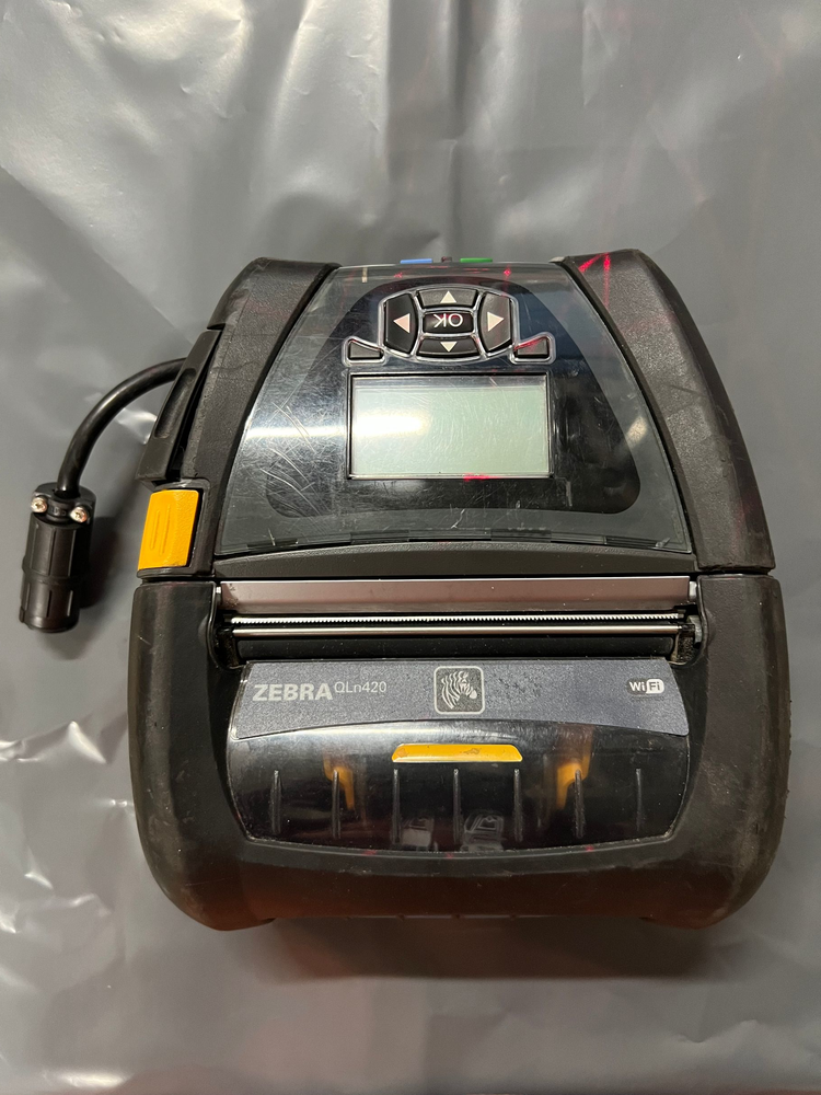 Zebra ® QLn420 ™ Mobile Printer (QN4-AUNA0M00-00) - Used