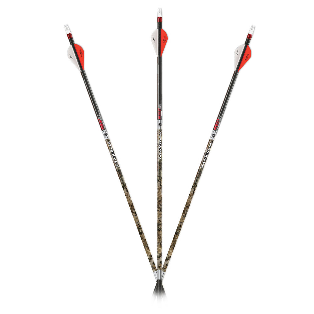 SAS Maxima Red Contour SD Arrows 350 .203 - 6/Pack