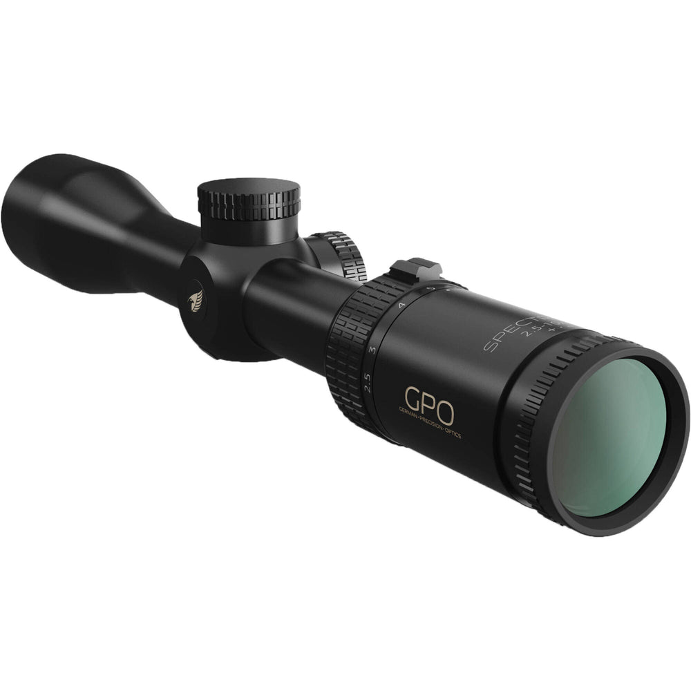 GPO Spectra 4X Scope 2.5-10x44mm G4 Reticle 30mm Tube - Black