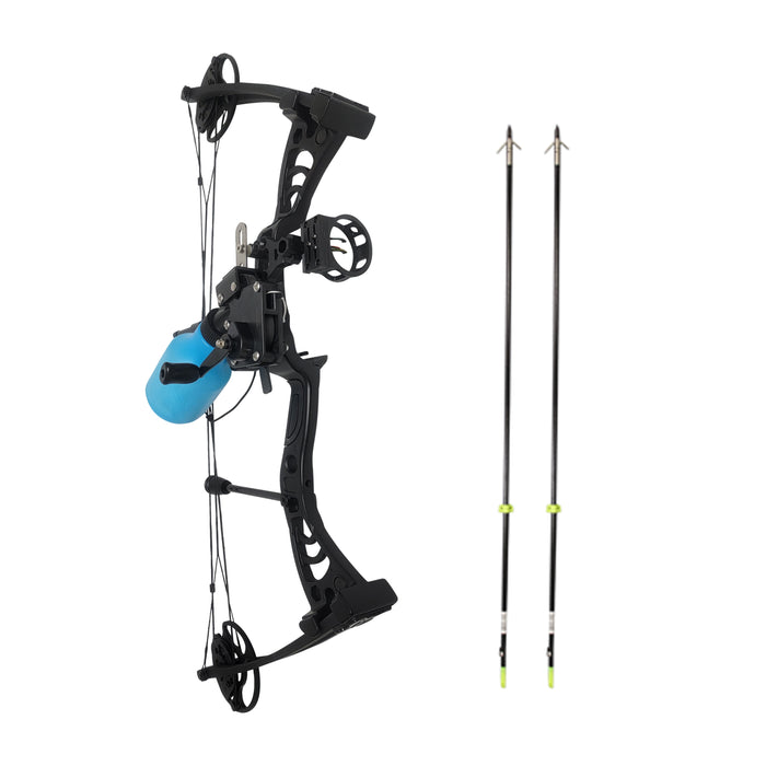 SAS Scorpii Compound Bow Bowfishing Package with Bottle Reel and Arrow