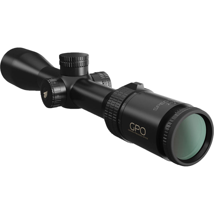 GPO Spectra 6X 2-12x44mm Illuminated Rifle Scope 30mm Tube - Black