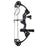 SAS Hero Junior Kid Youth Compound Bow Package 10-25 LBS Black LH - Used