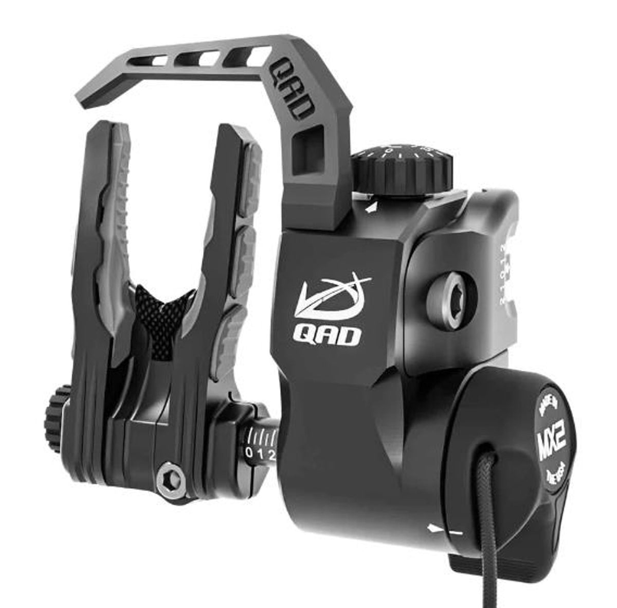 QAD Ultrarest Integrate MX2 Rest LH/RH - Black — WoodsArcheryRange.com ...