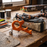Carter EZ Release 3 Finger For Compound Bow CES No Felt Design - Orange