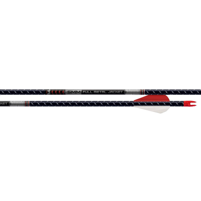 Easton 5MM FMJ Arrows with 2" Blazers Vanes 300 Spine - 6/Pack