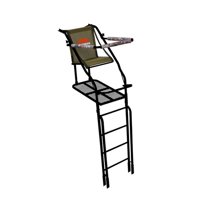 Millennium 21' Single Ladder Stand with Double-Size Platform