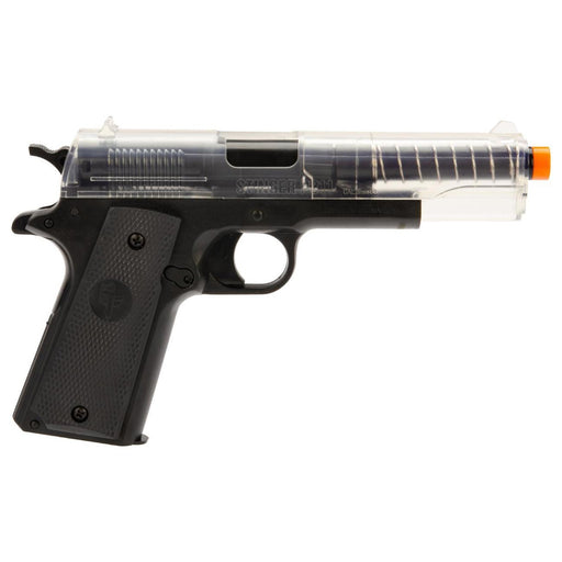 Stinger™ P311 Spring Powered Single Shot Military Style Pistol - Clear/ Black