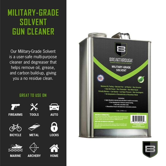 Breakthrough Clean Technologies Military-Grade Solvent - Clear