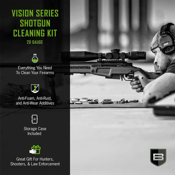 Breakthrough Clean Technologies Vision Series Shotgun Cleaning Kit, 20-Gauge