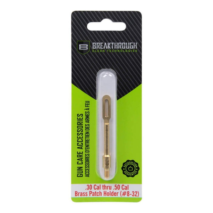 Breakthrough Clean Technologies Brass Patch Holder, 30, 308 Caliber & 7.62mm