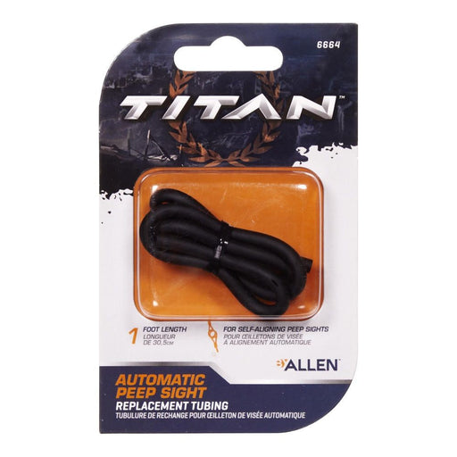Titan Automatic Peep Sight Replacement Tubing - Black