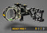 Trophy Ridge React Pro 7-Pin Bow Sight w/ Light .010 Pin Black RH - Open Box