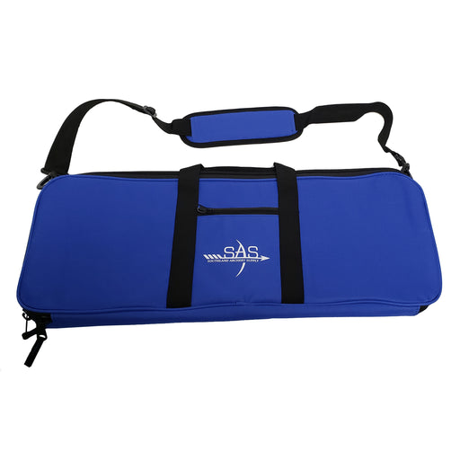 SAS Recurve Takedown Bow Case with Soulder Sling & Pockets Blue - Open Box