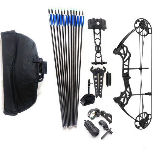 Southland Archery Supply Destroyer 28 #70 Lbs 28" ATA Compound Hunting Bow Kit